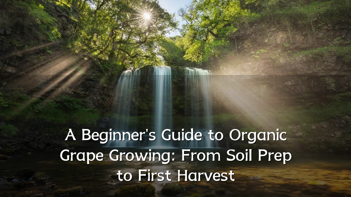 A Beginner's Guide to Organic Grape Growing: From Soil Prep to First Harvest
