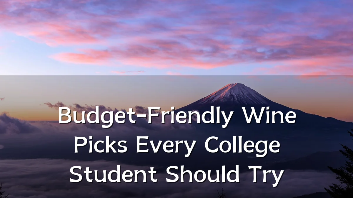 Budget-Friendly Wine Picks Every College Student Should Try