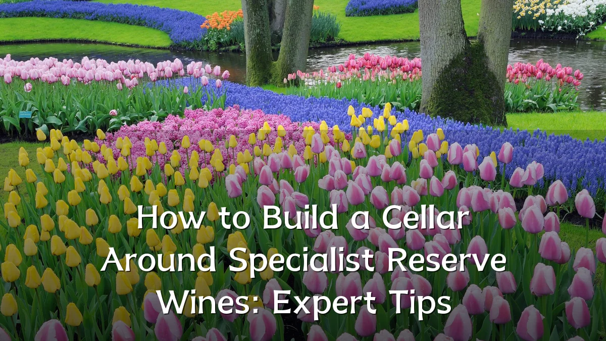 How to Build a Cellar Around Specialist Reserve Wines: Expert Tips