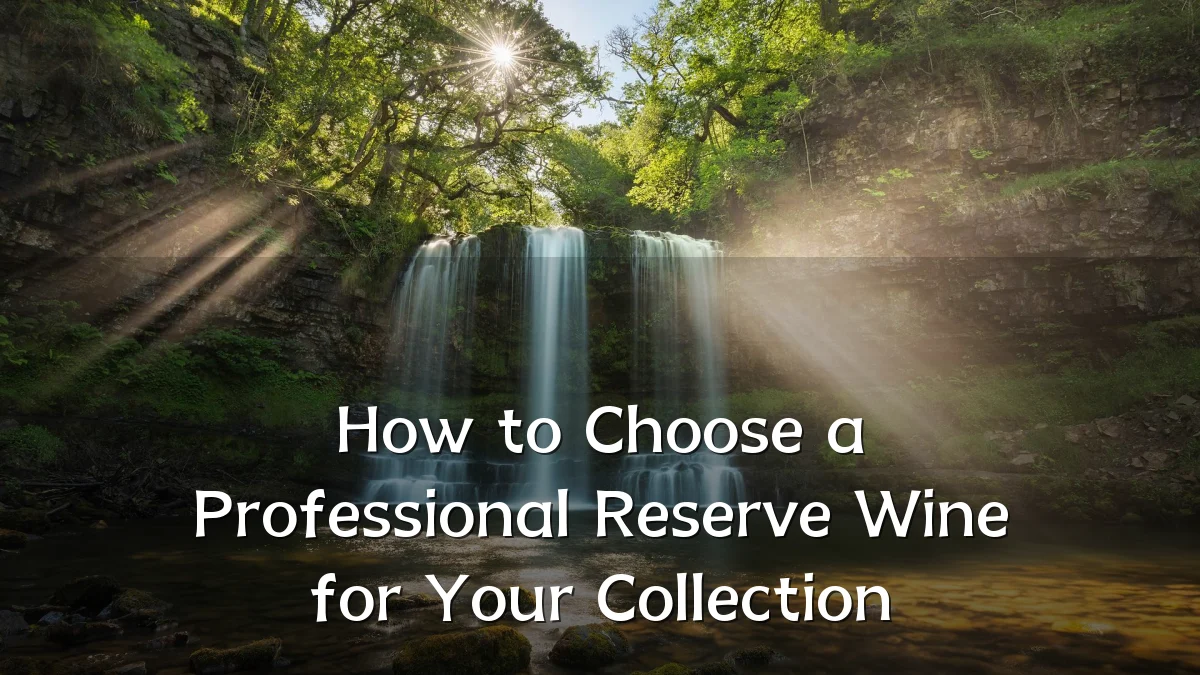 How to Choose a Professional Reserve Wine for Your Collection