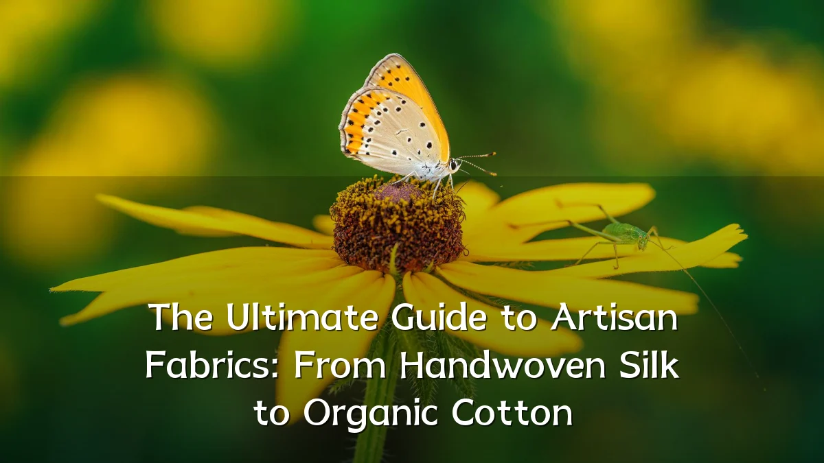 The Ultimate Guide to Artisan Fabrics: From Handwoven Silk to Organic Cotton
