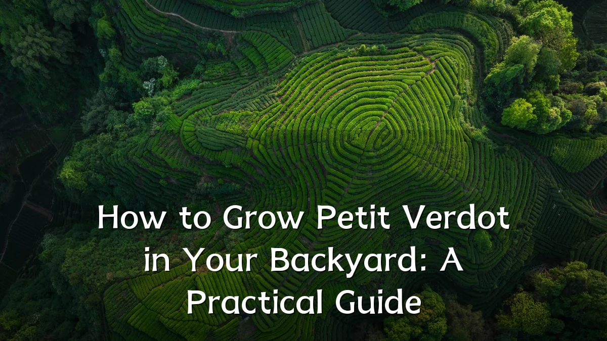 How to Grow Petit Verdot in Your Backyard: A Practical Guide