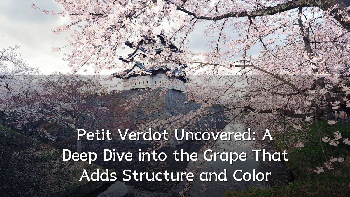 Petit Verdot Uncovered: A Deep Dive into the Grape That Adds Structure and Color
