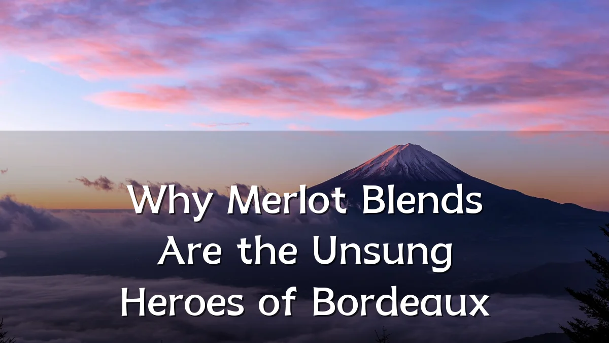 Why Merlot Blends Are the Unsung Heroes of Bordeaux