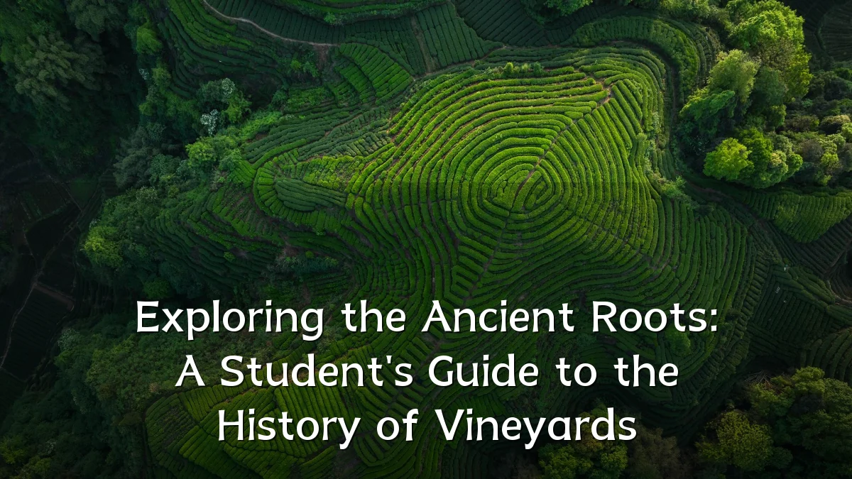 Exploring the Ancient Roots: A Student's Guide to the History of Vineyards