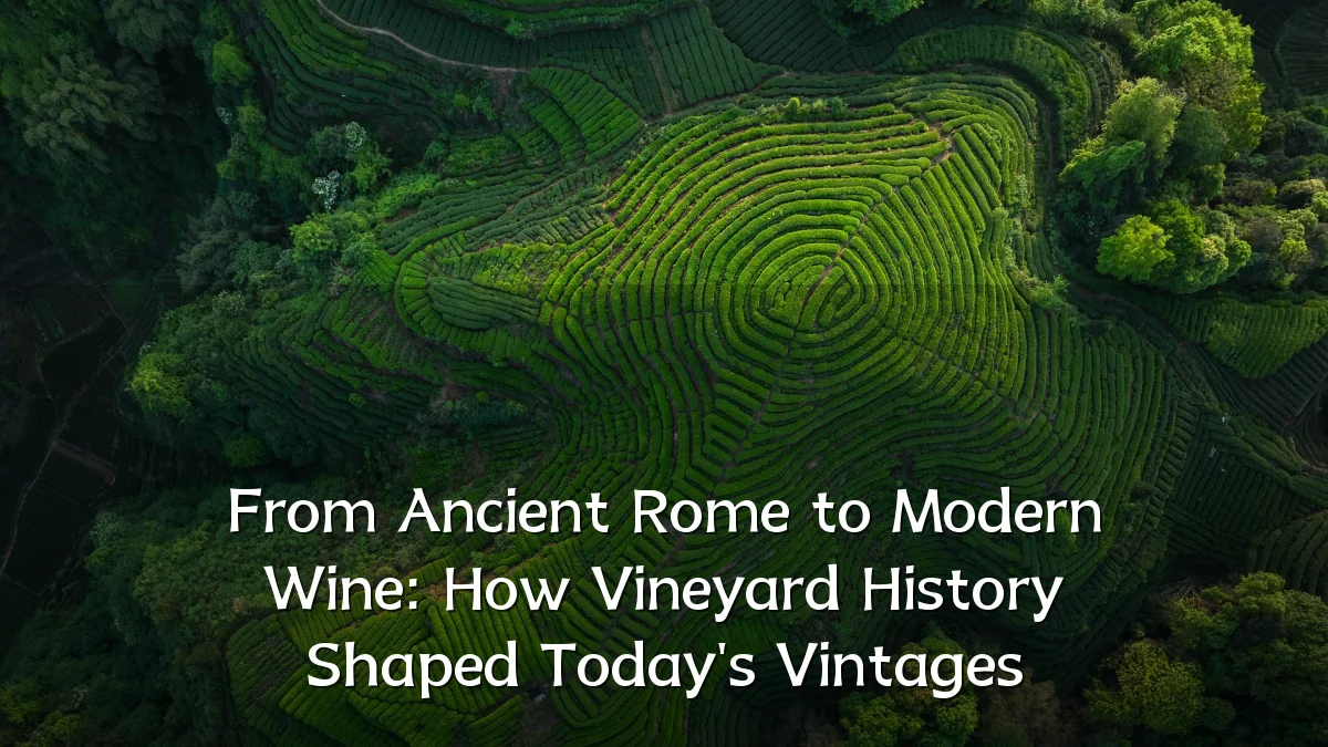 From Ancient Rome to Modern Wine: How Vineyard History Shaped Today's Vintages