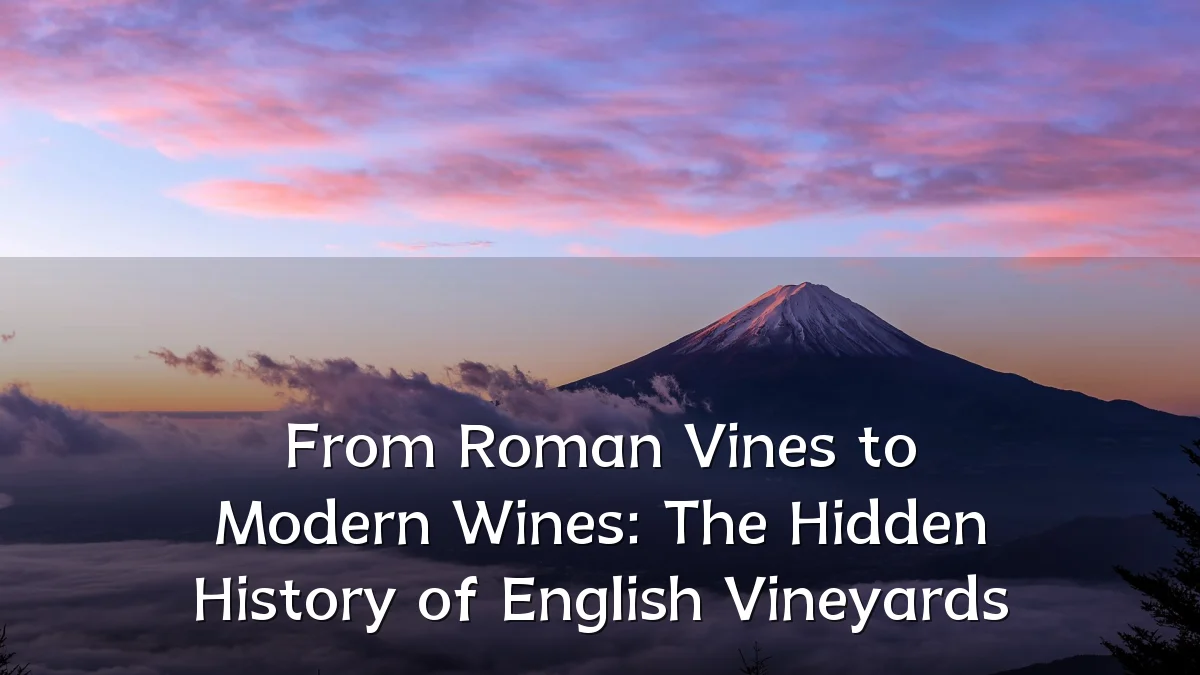From Roman Vines to Modern Wines: The Hidden History of English Vineyards