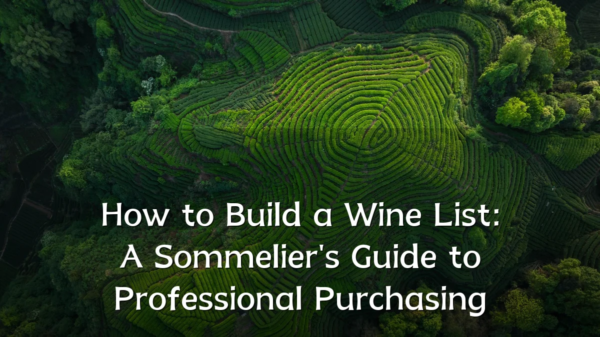 How to Build a Wine List: A Sommelier's Guide to Professional Purchasing