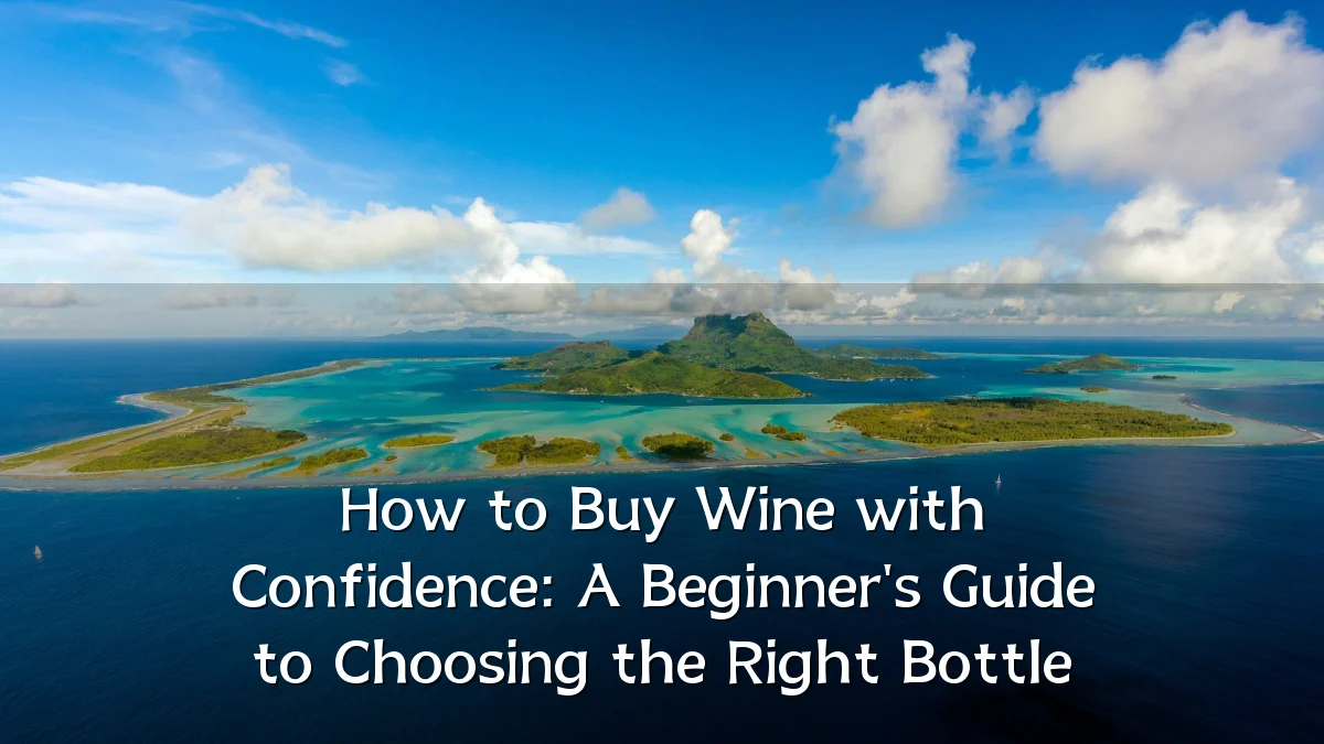 How to Buy Wine with Confidence: A Beginner's Guide to Choosing the Right Bottle