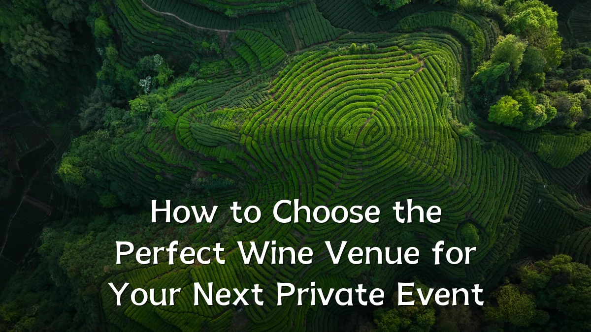 How to Choose the Perfect Wine Venue for Your Next Private Event