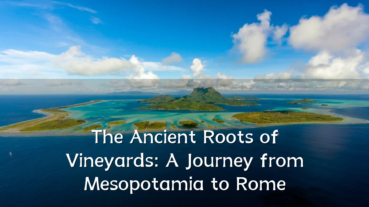 The Ancient Roots of Vineyards: A Journey from Mesopotamia to Rome