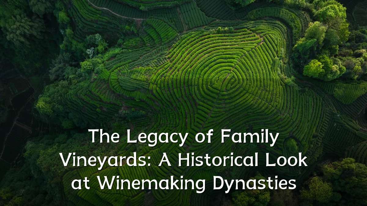 The Legacy of Family Vineyards: A Historical Look at Winemaking Dynasties