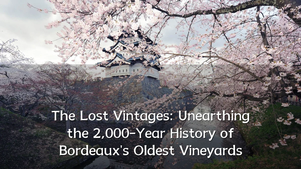 The Lost Vintages: Unearthing the 2,000-Year History of Bordeaux's Oldest Vineyards