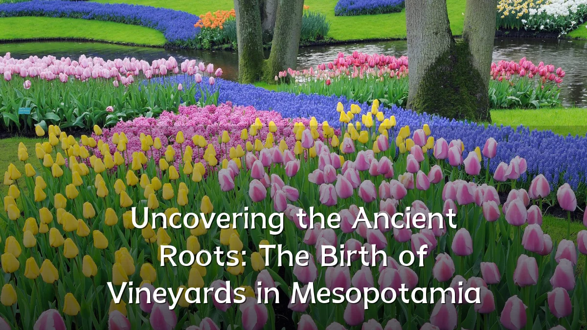 Uncovering the Ancient Roots: The Birth of Vineyards in Mesopotamia