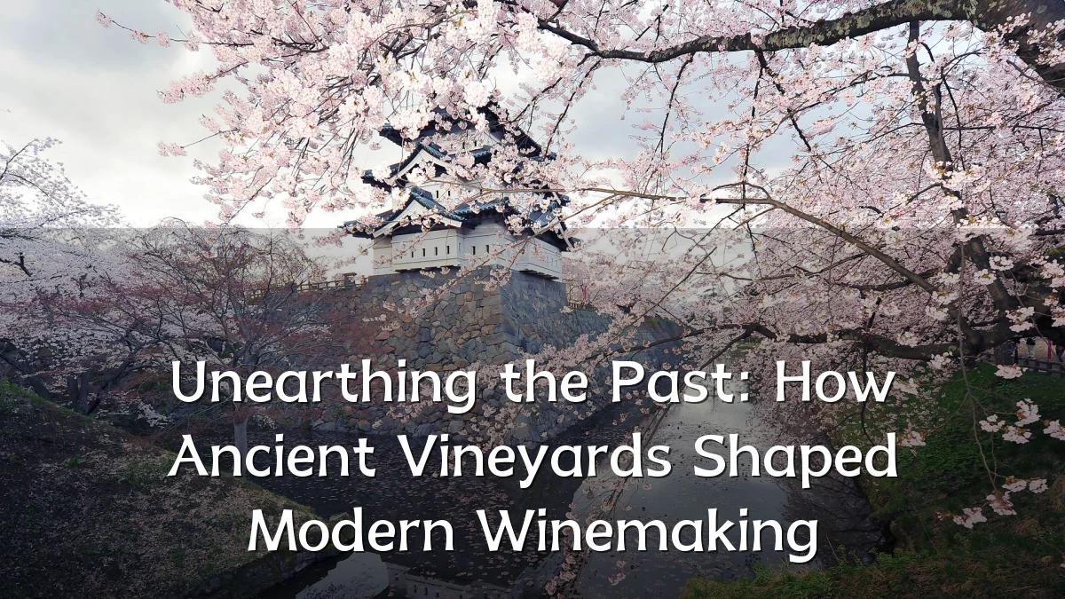Unearthing the Past: How Ancient Vineyards Shaped Modern Winemaking
